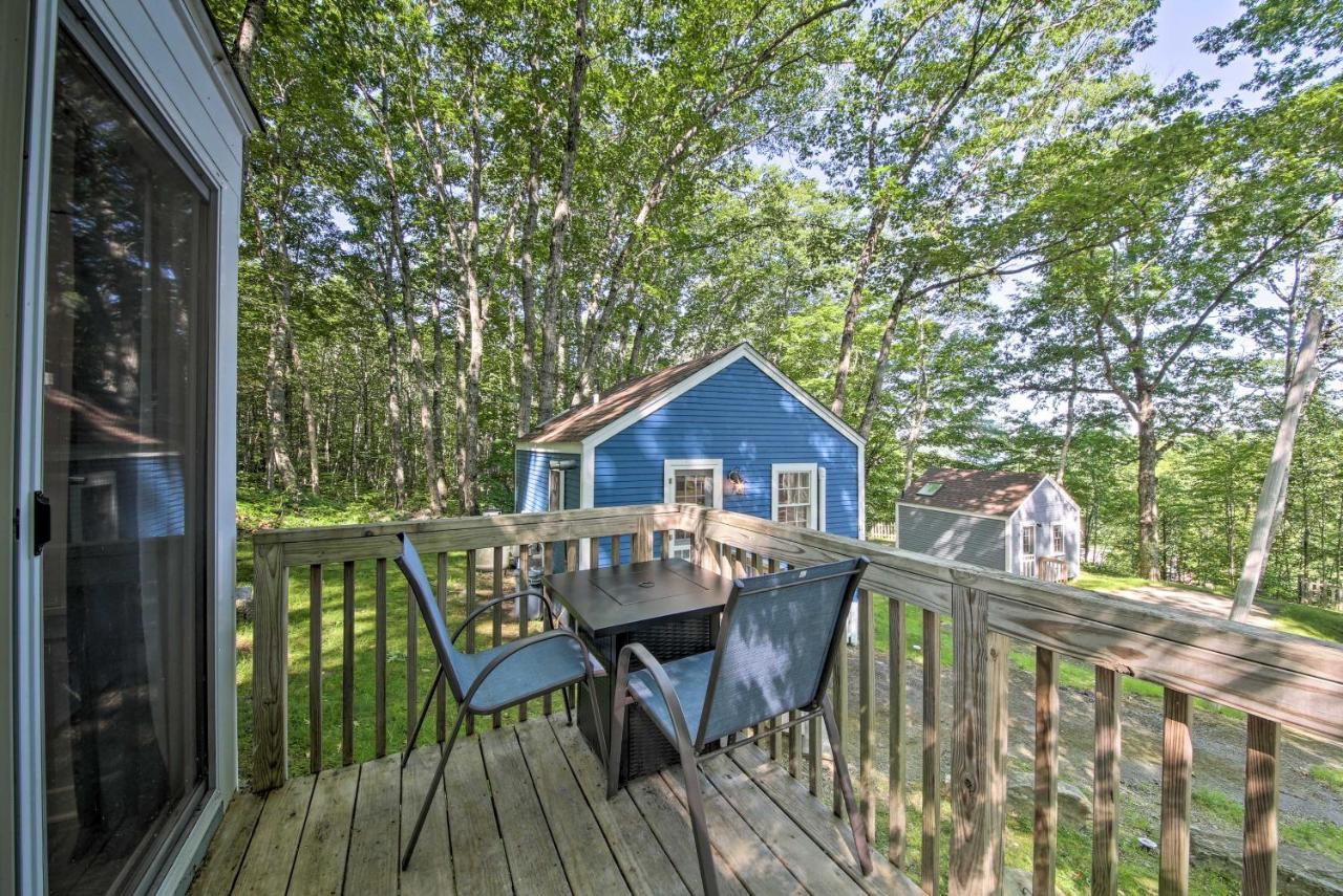 Lush Edgecomb Studio Cottage With Fire Table! Luaran gambar